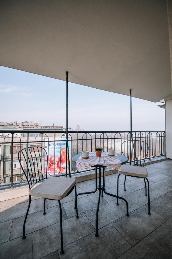 Rooftop Terrace Apartamento Belgrado Exterior foto